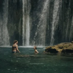 Piala waterfall of Luwuk Banggai, Sulawesi, Indonesia
