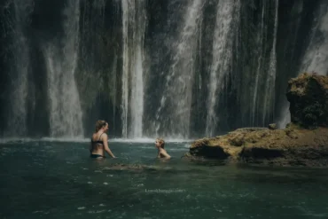Piala waterfall of Luwuk Banggai, Sulawesi, Indonesia