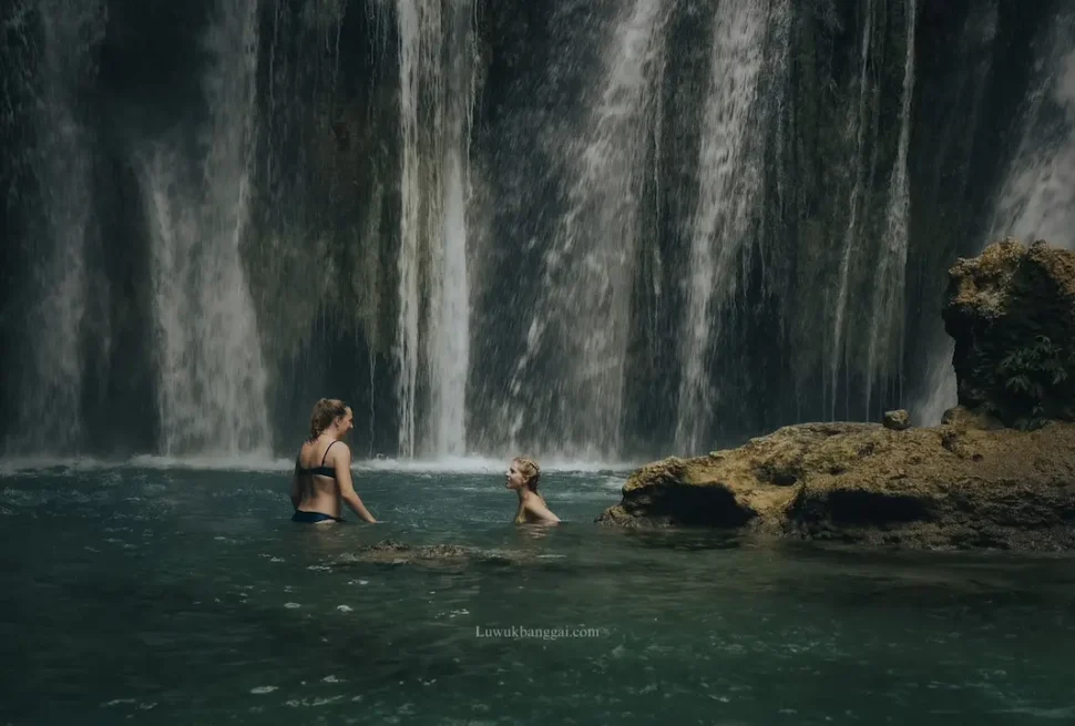 Piala waterfall of Luwuk Banggai, Sulawesi, Indonesia