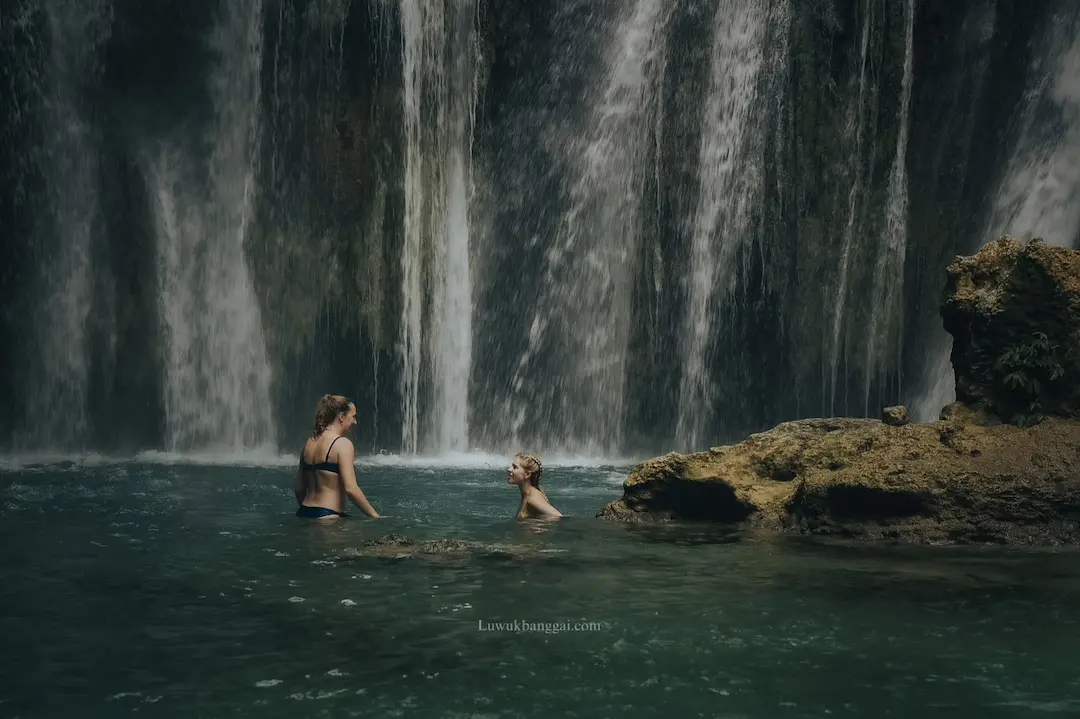 Piala waterfall of Luwuk Banggai, Sulawesi, Indonesia